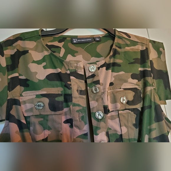 New York & Co. Camouflage dress - Picture 2 of 3